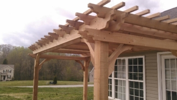 Reliance Timber Wood Products Cedar Pergola