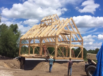 Reliance Timber Wood Products Timber Frame House