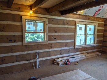 Reliance Timber Wood Products Platt Log House
