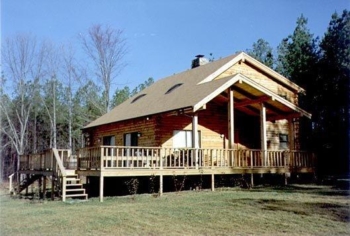 Reliance Timber Wood Products Log Cabin Home Package
