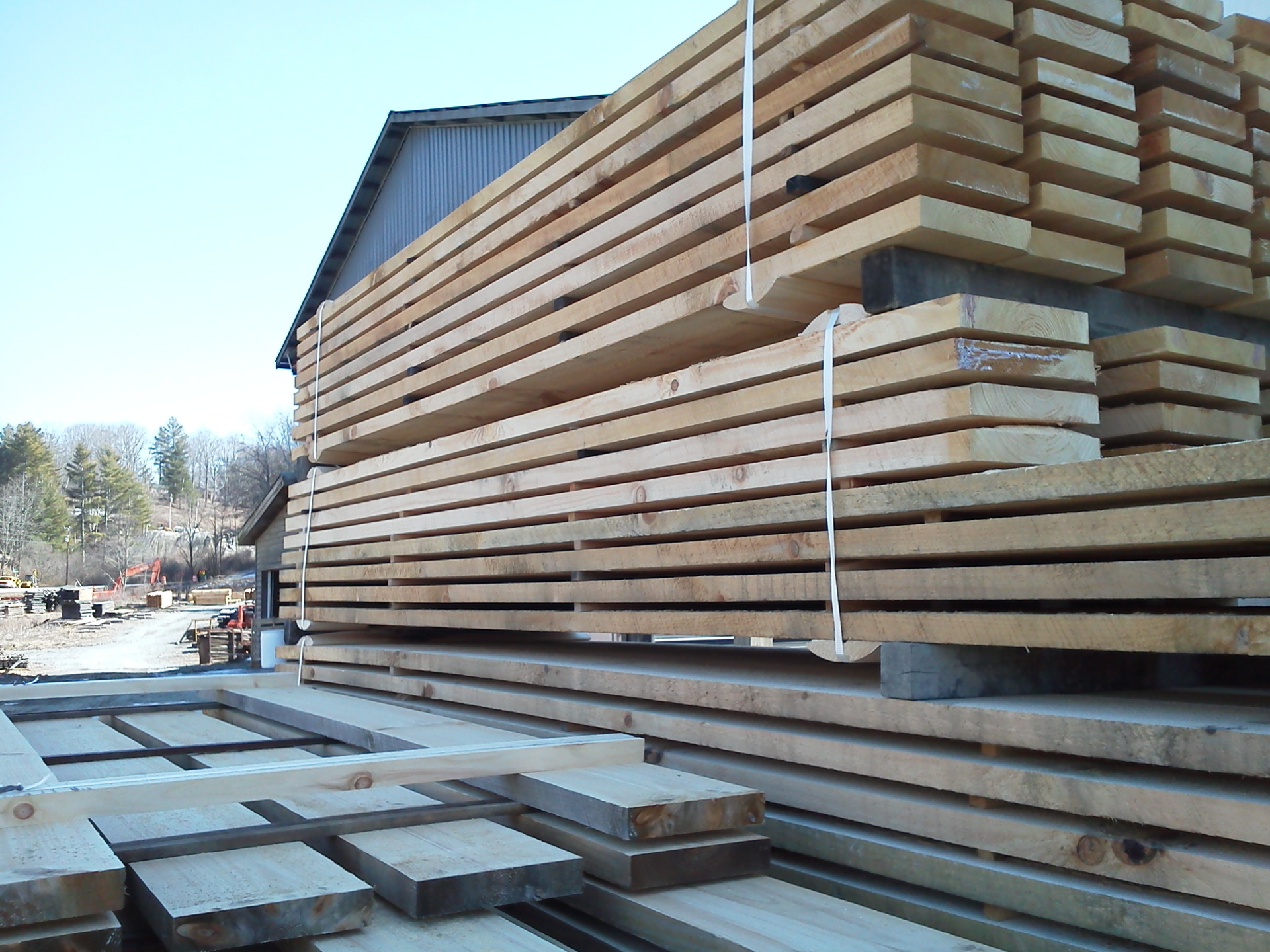how to store wood