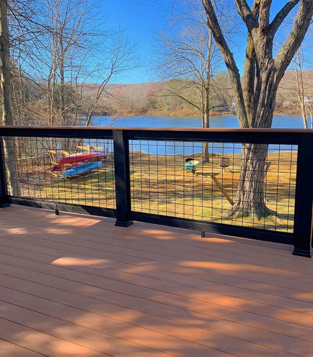 Check out our products featuring Wild Hog Panel deck railings today.